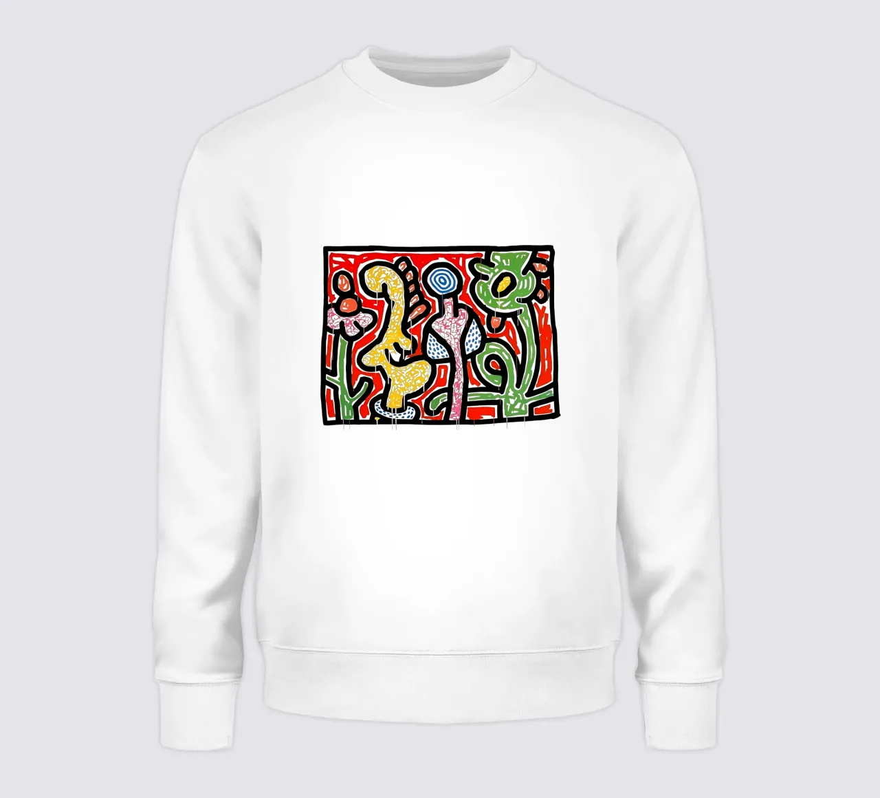 Keith Haring arte 6 felpa da domherrick1
