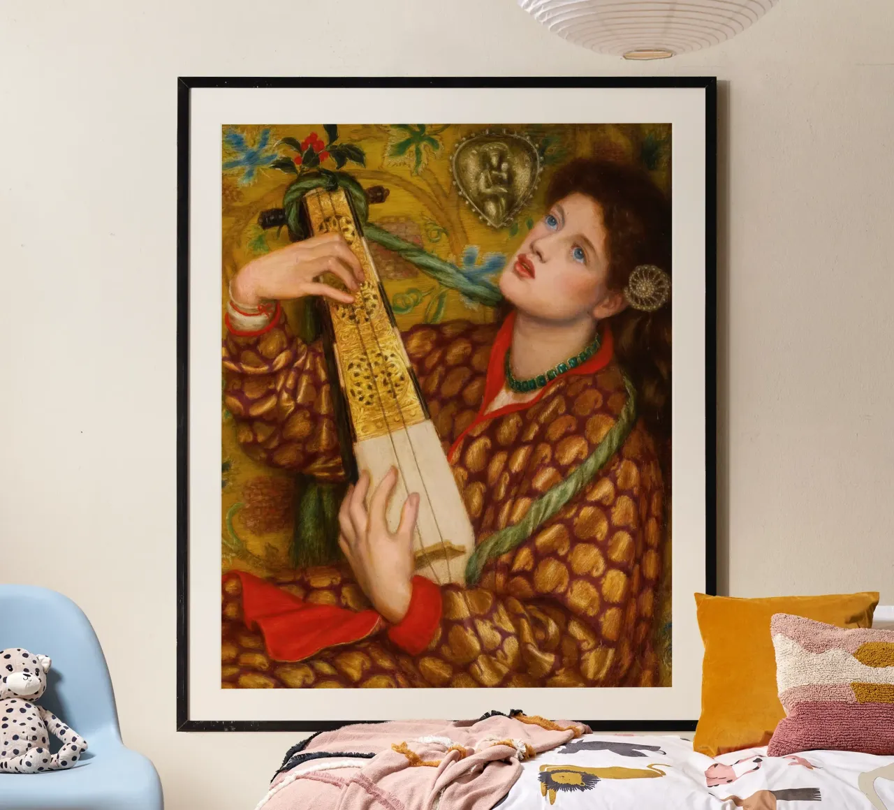 Dante Gabriel Rossetti - Cuento de Navidad hahnemühle de Timeless Artworks