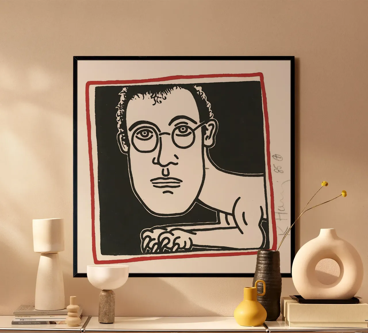Keith Haring arte 9 carta hahnemühle da domherrick1