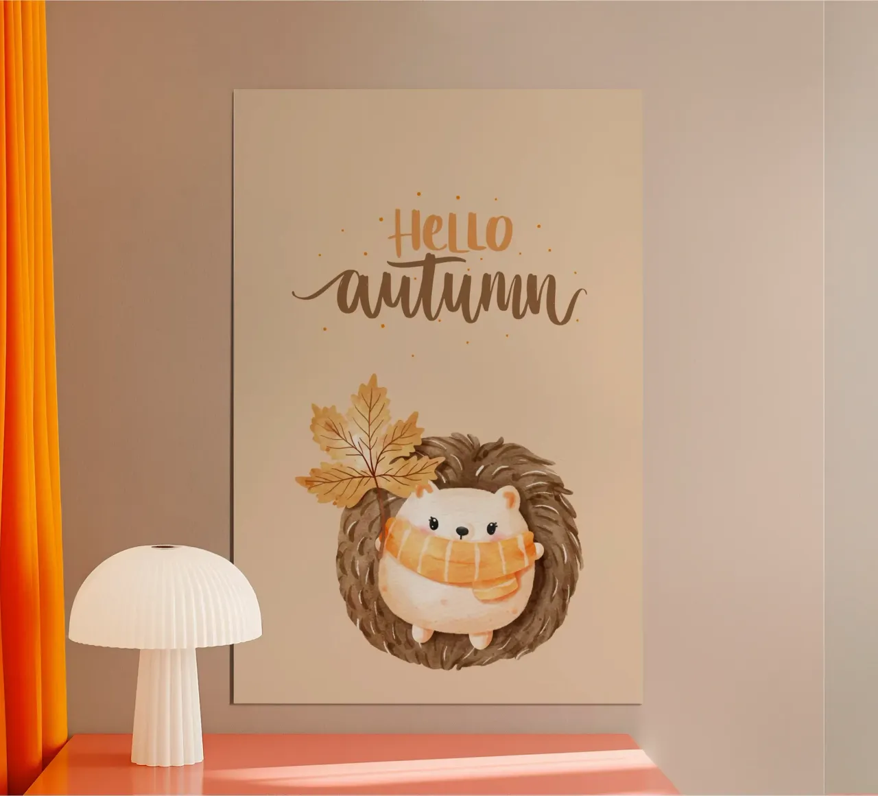 Hello Autumn carta hahnemühle da AESTHETIC VIBES by Isabel