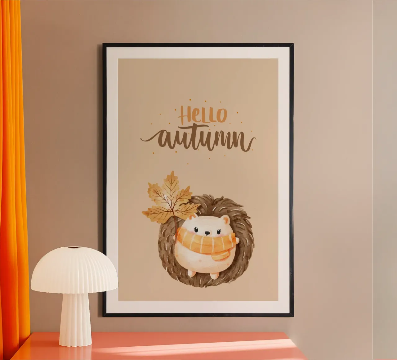 Hello Autumn carta hahnemühle da AESTHETIC VIBES by Isabel