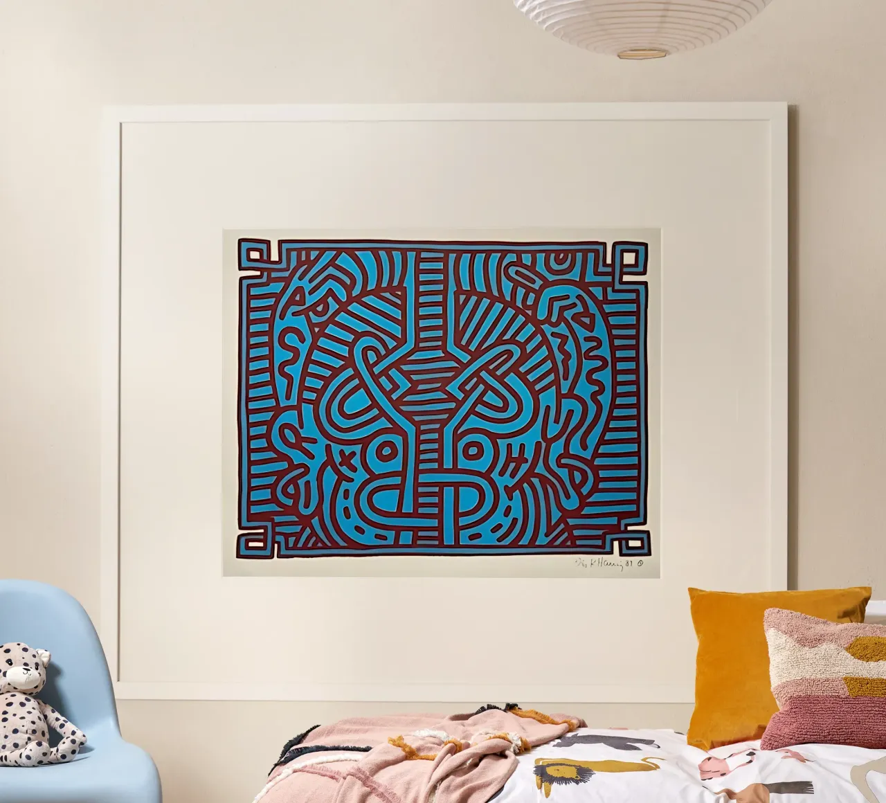 Keith Haring arte 10 carta hahnemühle da domherrick1