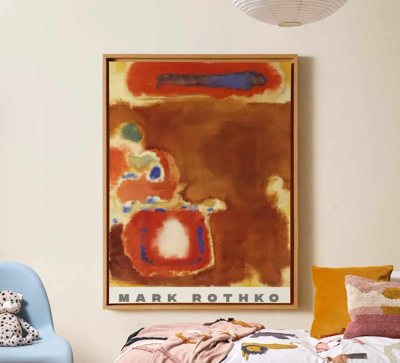Abstract expressionisme-2 canvas van mitoma andreas