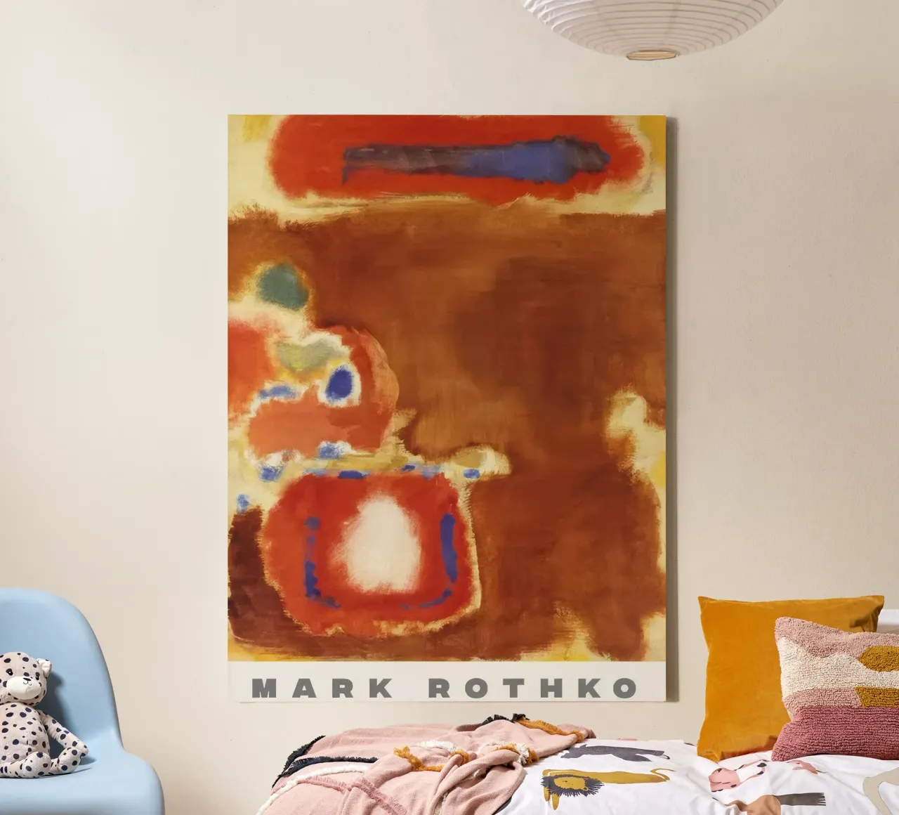 Abstract expressionisme-2 canvas van mitoma andreas