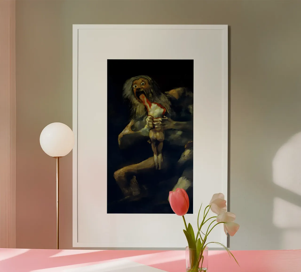 francisco goya - Saturno devorando a su hijo hahnemühle de Timeless Artworks