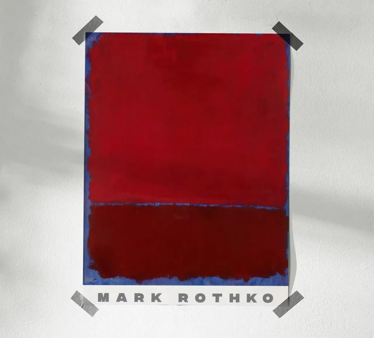 Mark Rotkho Espressionismo poster da mitoma andreas