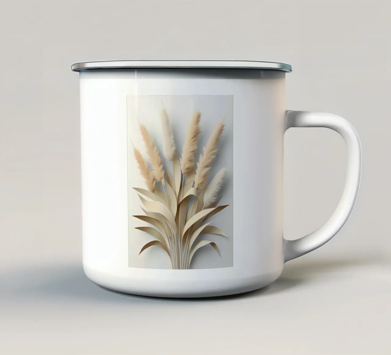 Disposizione orizzontale tazza in smalto da Botanical Gallery