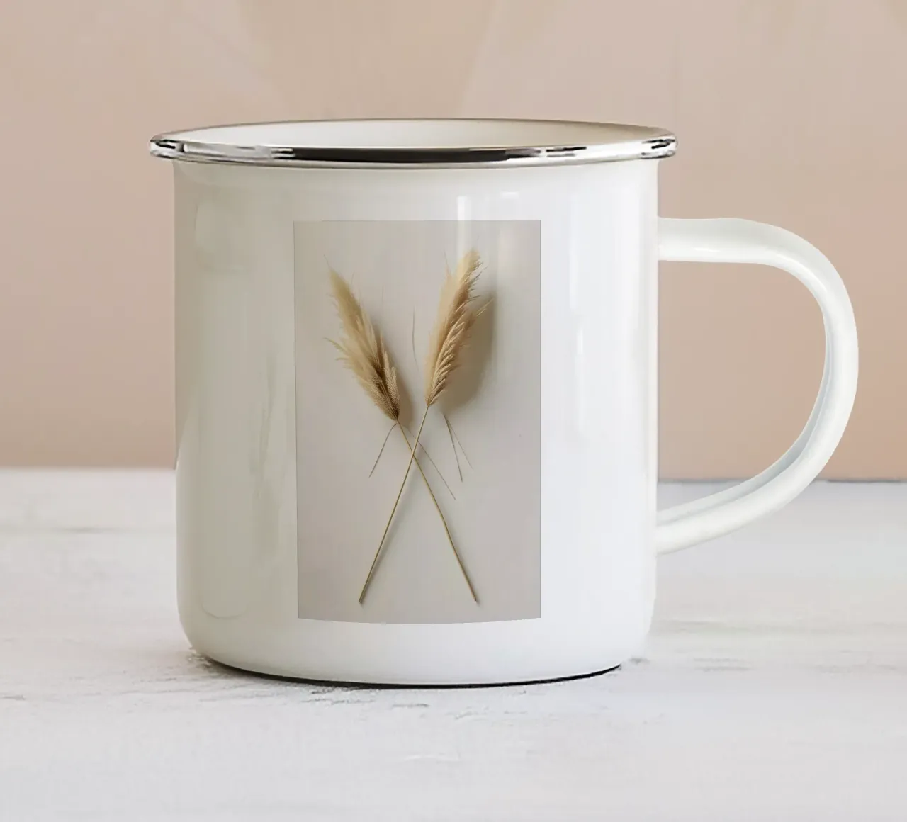 Duo Stems tazza in smalto da Botanical Gallery