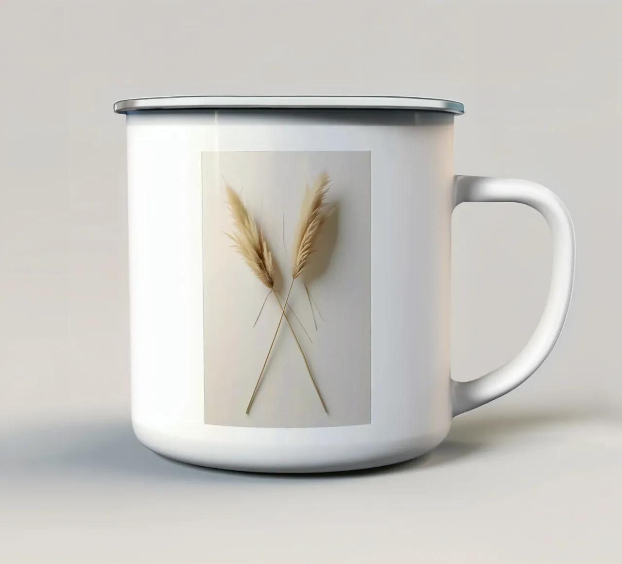 Duo Stems tazza in smalto da Botanical Gallery