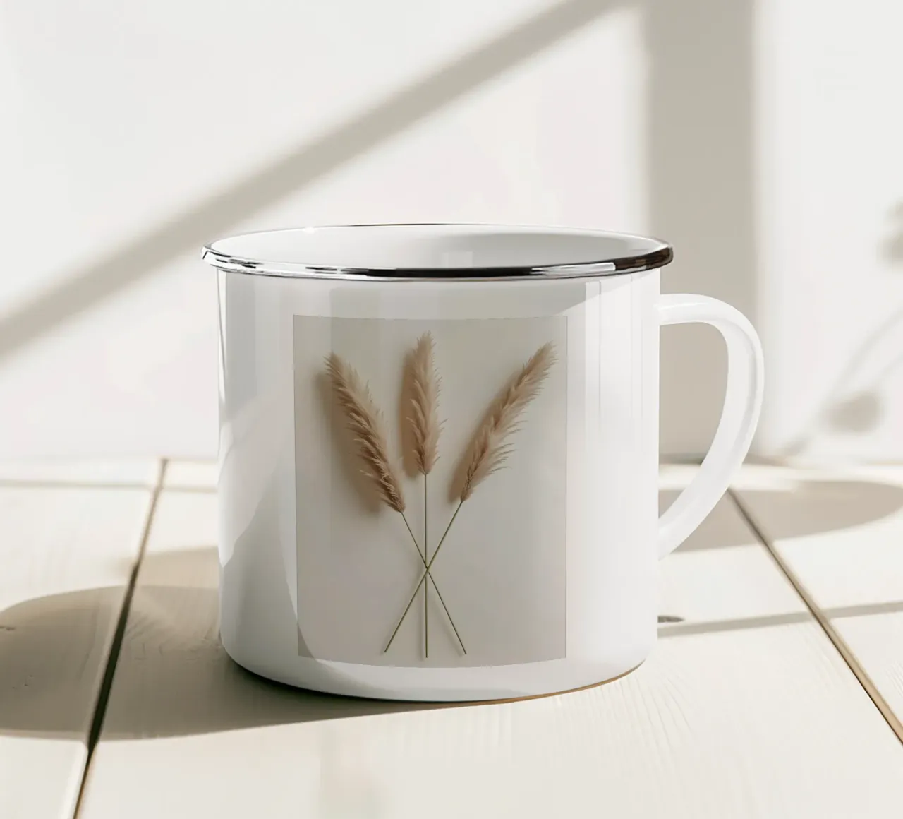 Duo Stems tazza in smalto da Botanical Gallery