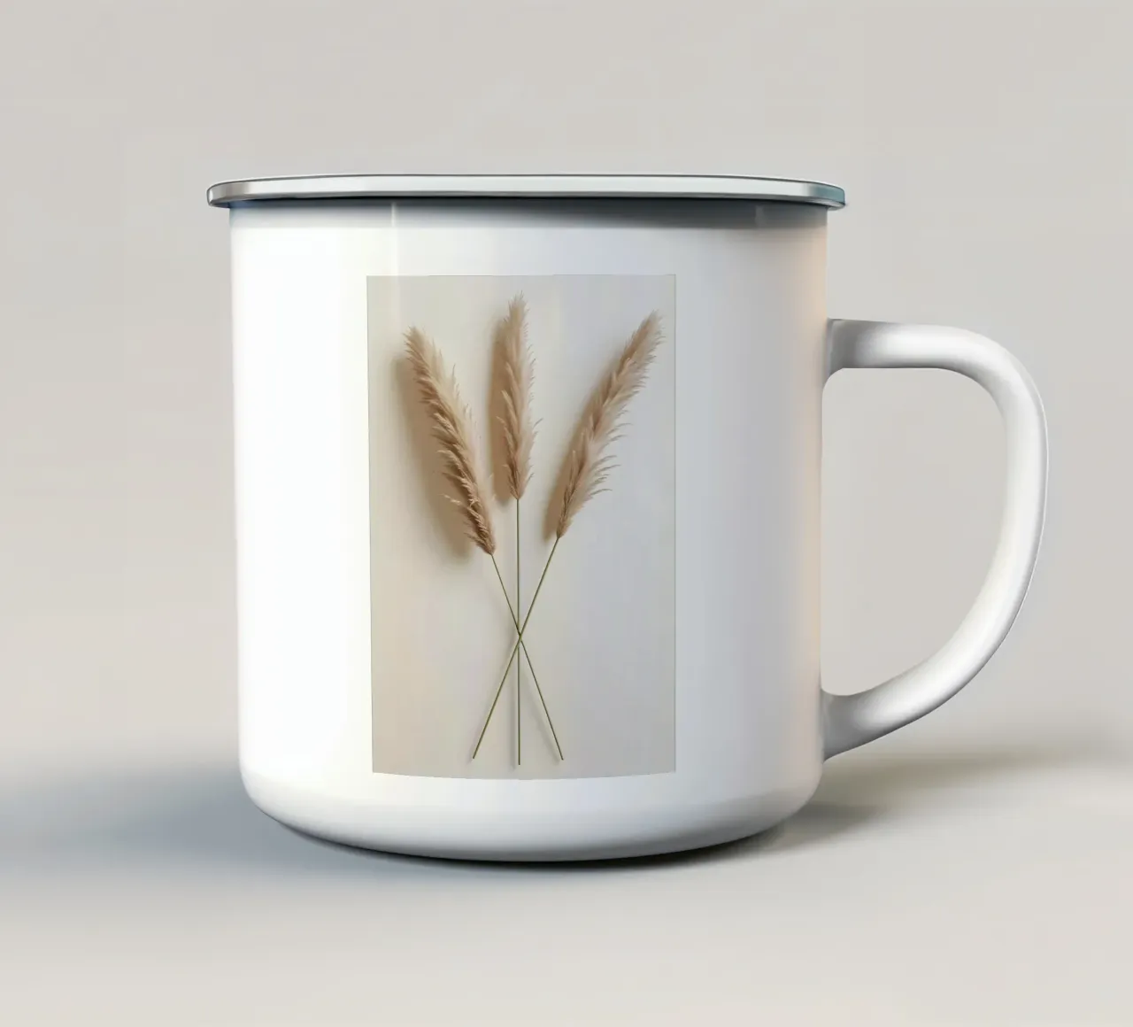 Duo Stems tazza in smalto da Botanical Gallery