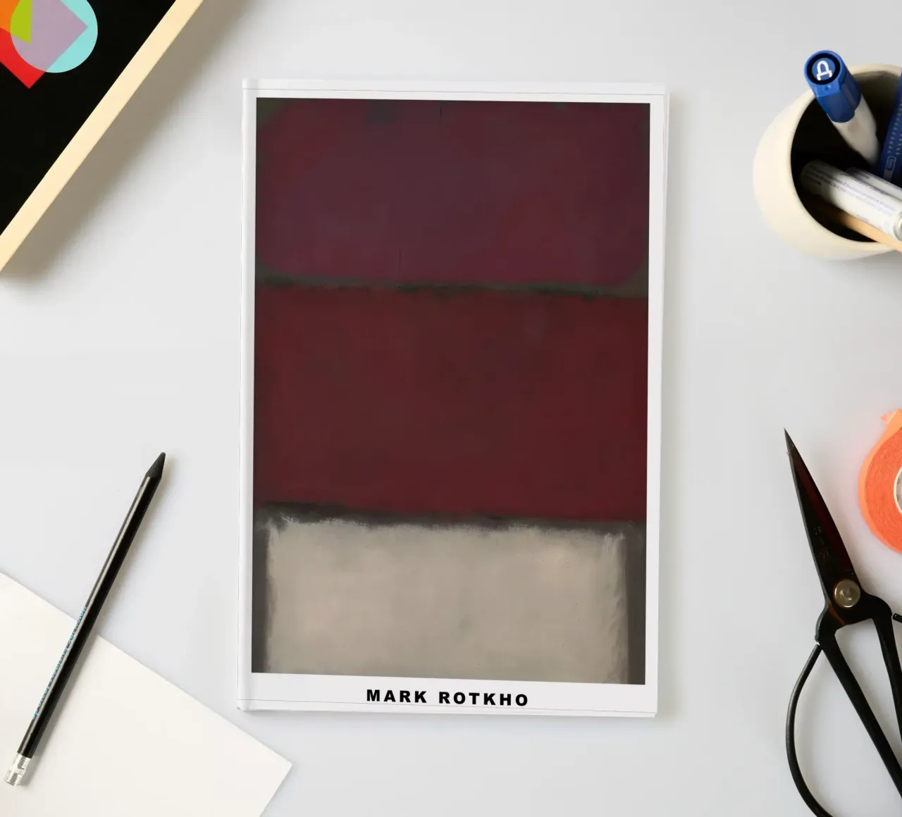 Mark Rotkho Mark Rothko Borgogna, Rosso e Bianco diario da mitoma andreas