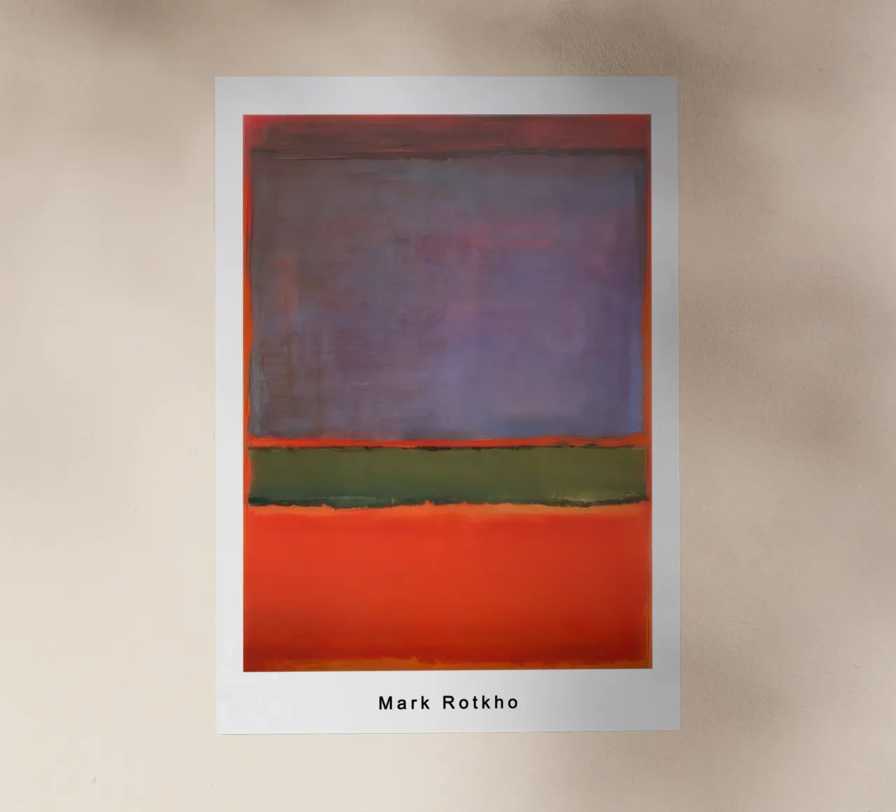 mark rothko no 6 viola verde e rosso 1951 pellicola backlit da mitoma andreas