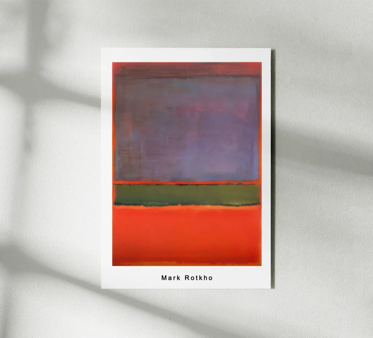 mark rothko no 6 viola verde e rosso 1951 alluminio dibond da mitoma andreas
