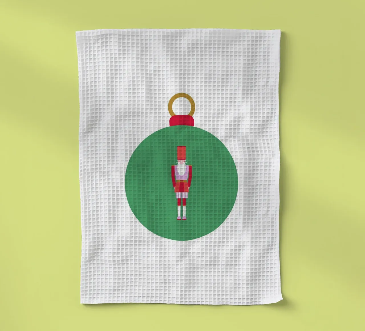 Boule de Noël Casse-Noisette torchon de janamossmann