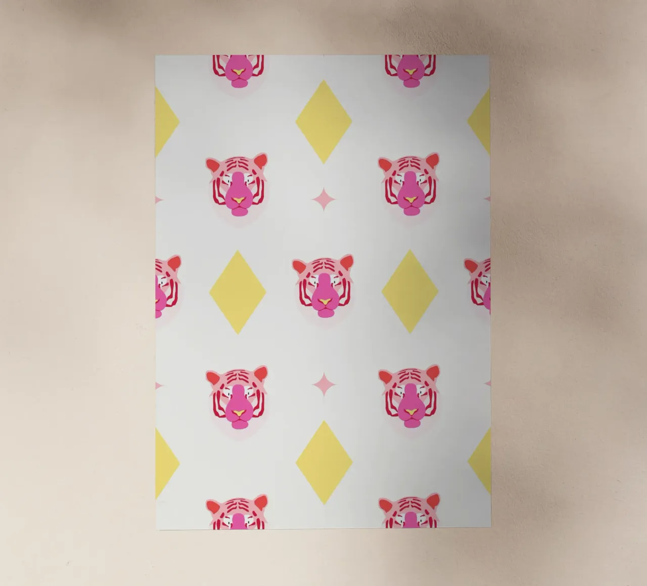 Tijgerpatroon backlit folie van janamossmann