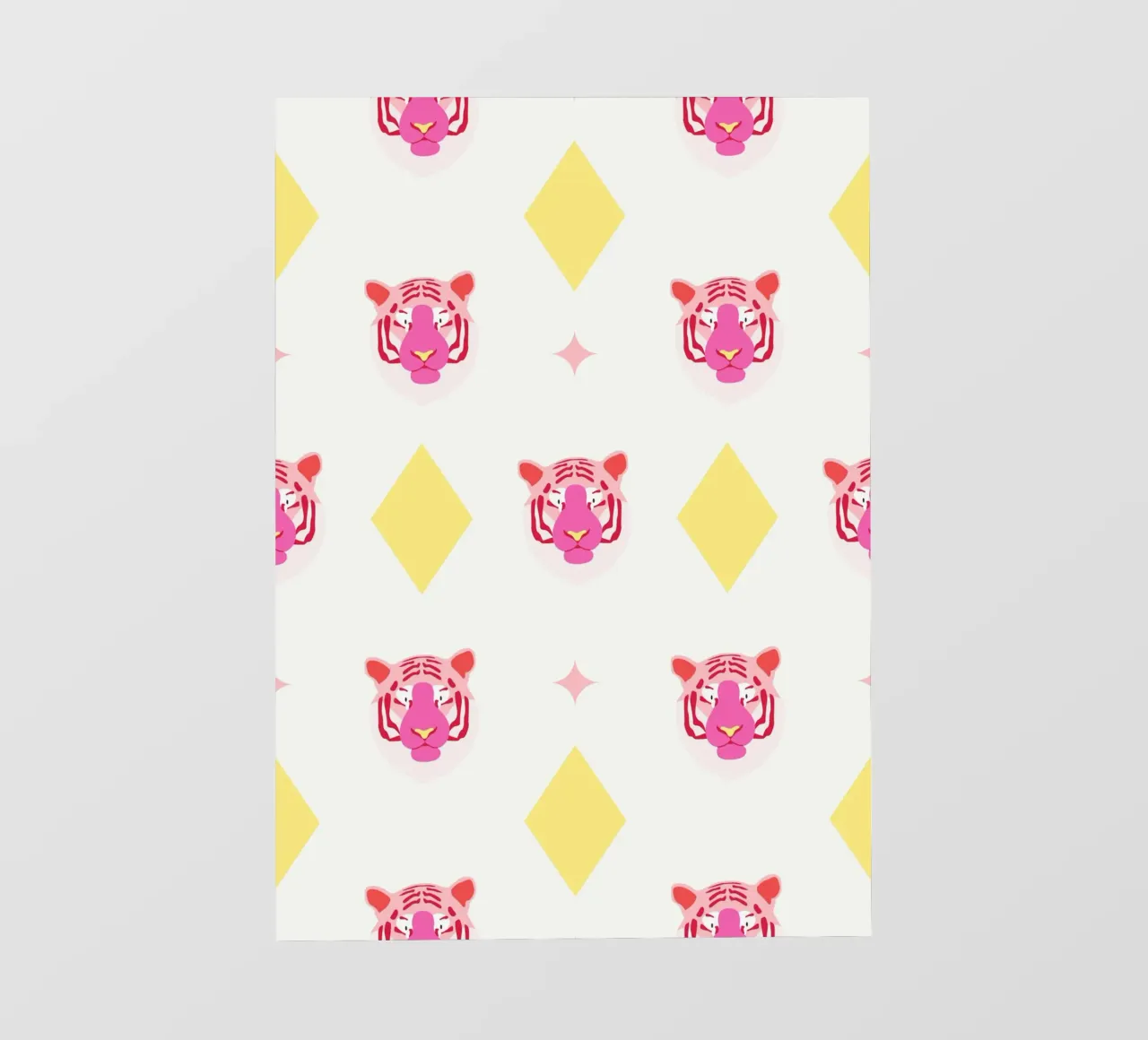 Tiger pattern pellicola backlit da janamossmann