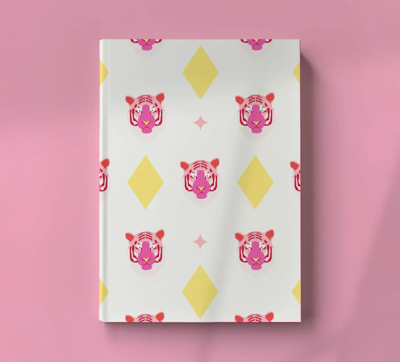 Tiger pattern notebook by janamossmann