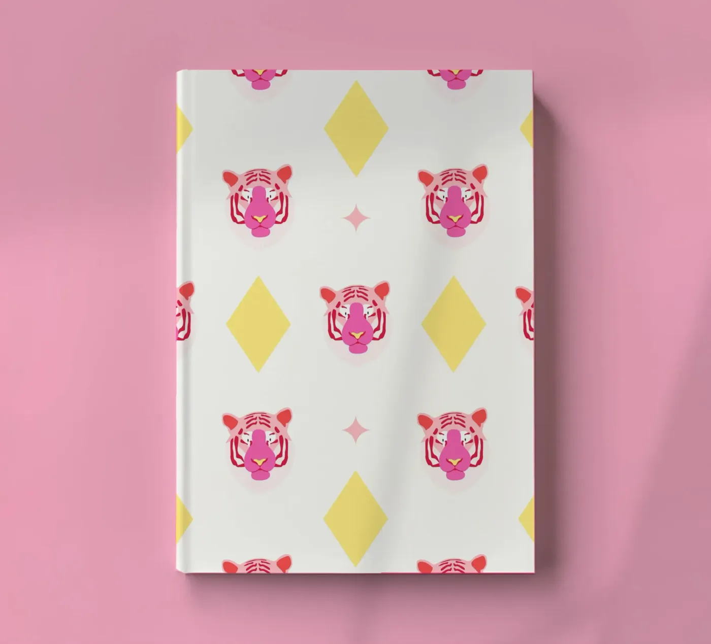 Tiger pattern notebook by janamossmann