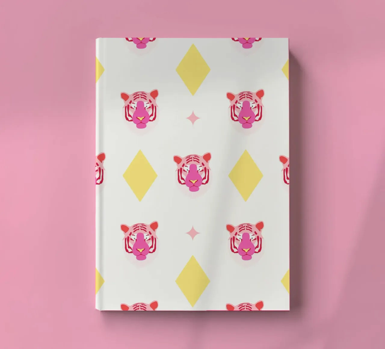 Tiger pattern notebook by janamossmann