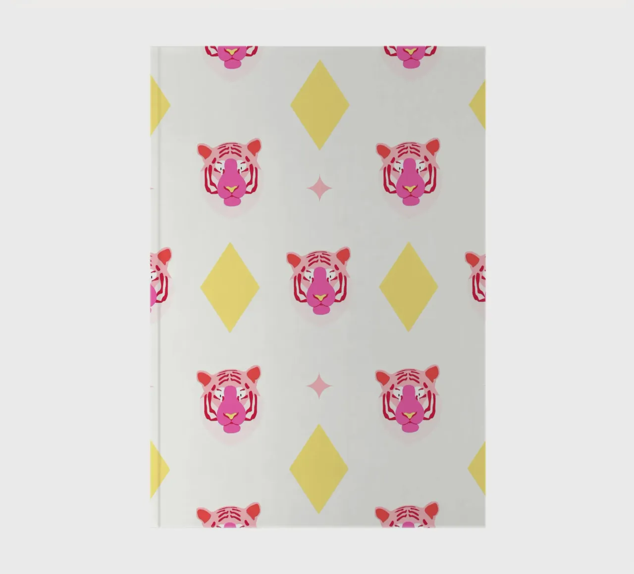 Tiger pattern notebook by janamossmann