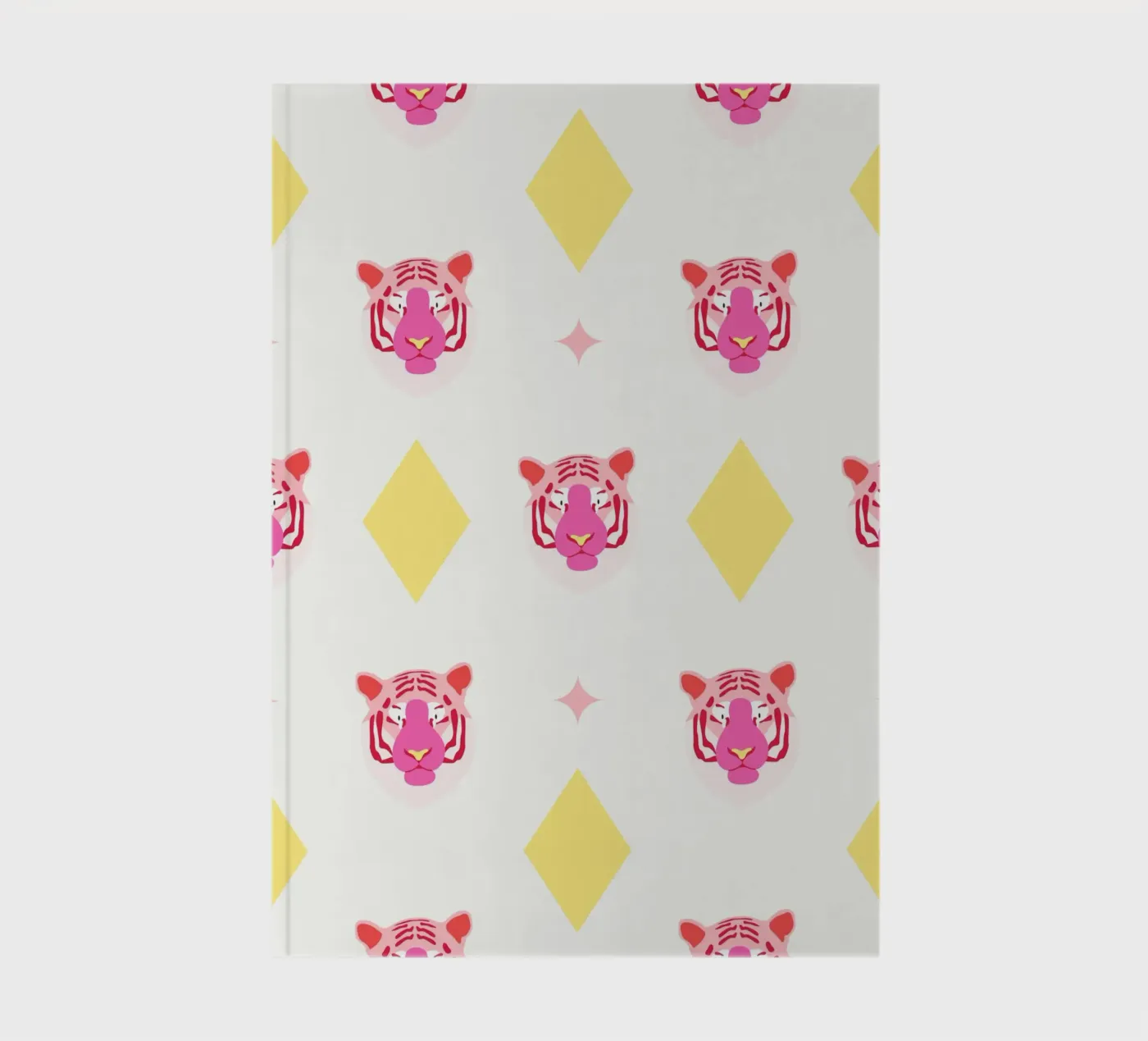 Tiger pattern notebook by janamossmann