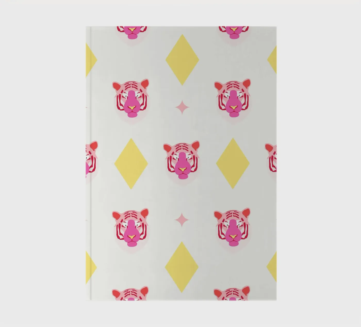 Tiger pattern notebook by janamossmann