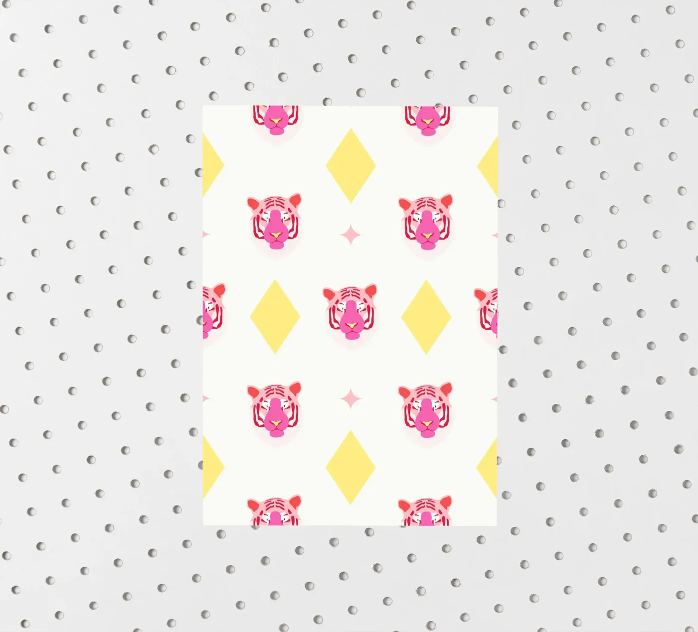 Tiger pattern Sticker von janamossmann