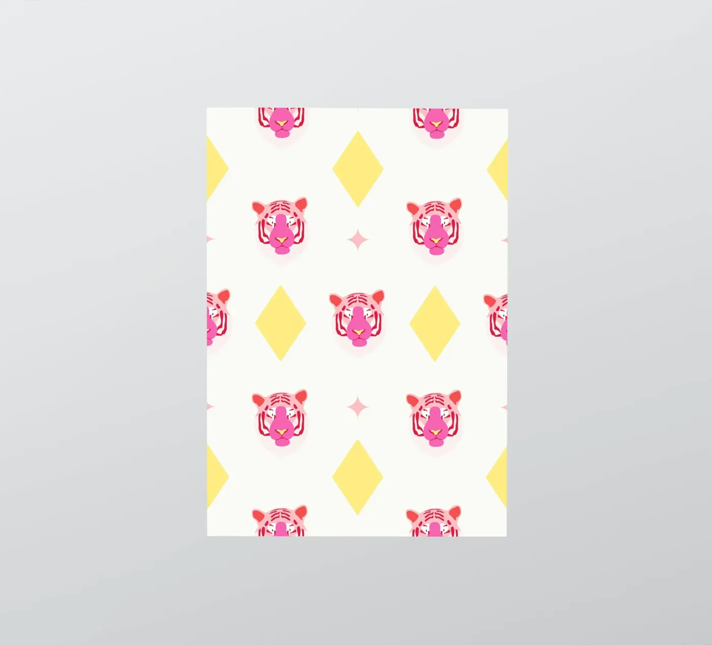 Tiger pattern Sticker von janamossmann