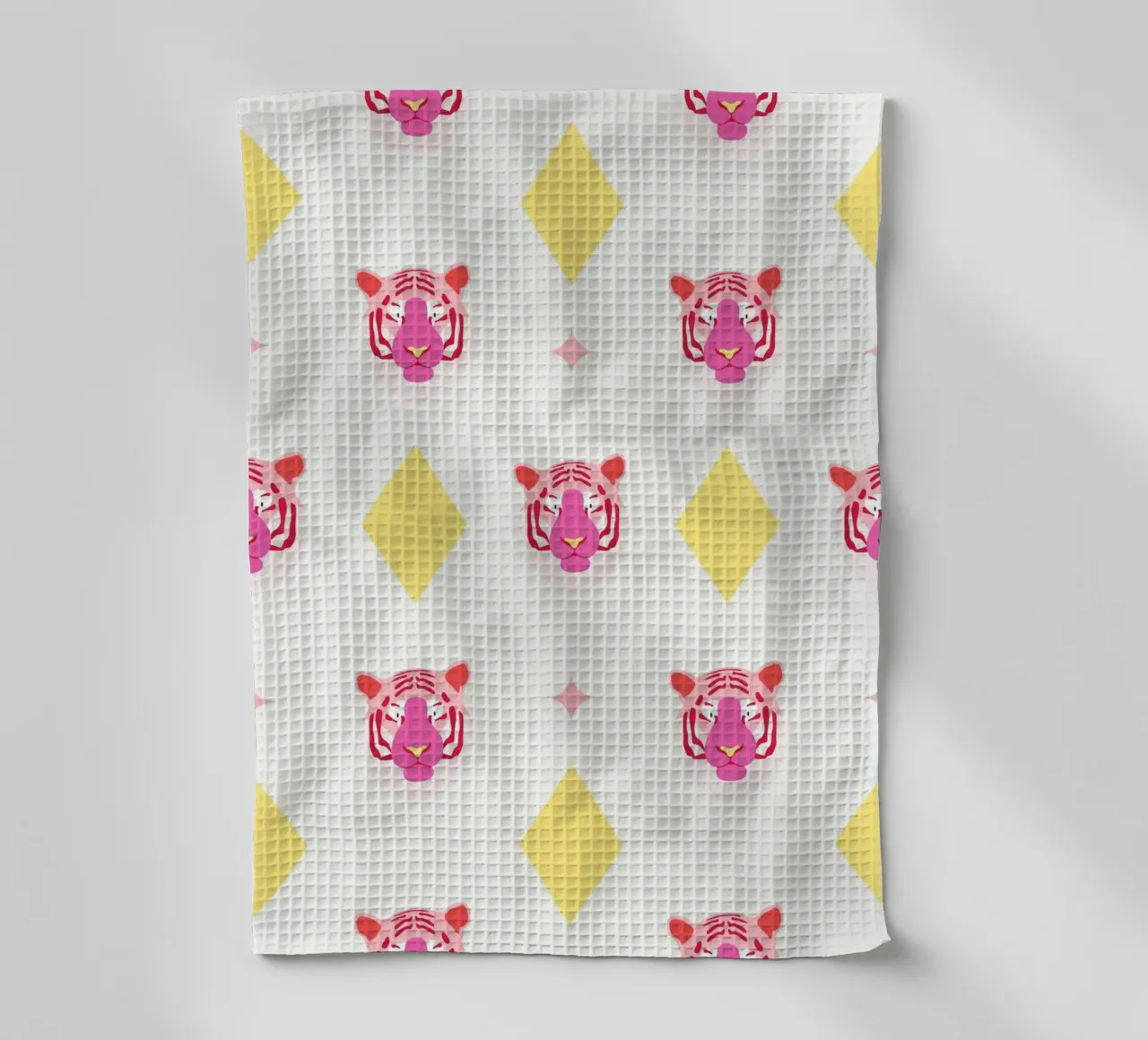 Tiger pattern torchon de janamossmann