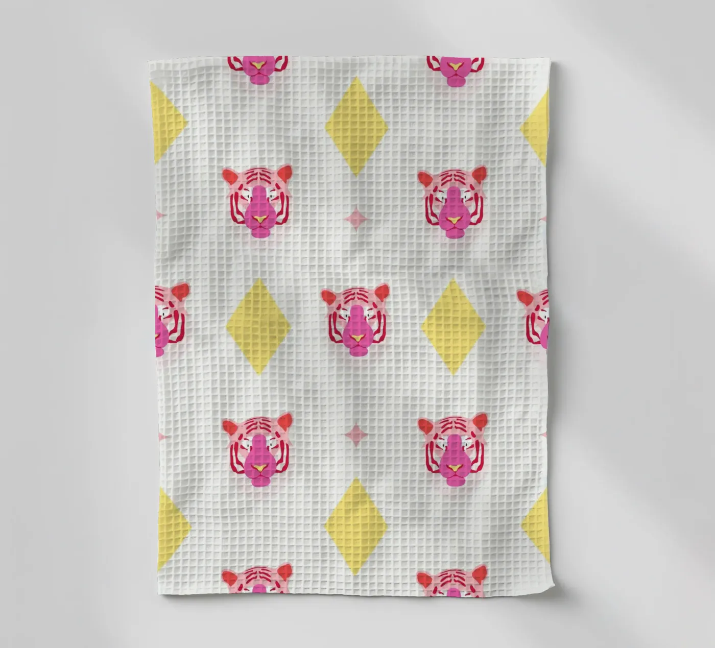 Motif tigre torchon de janamossmann