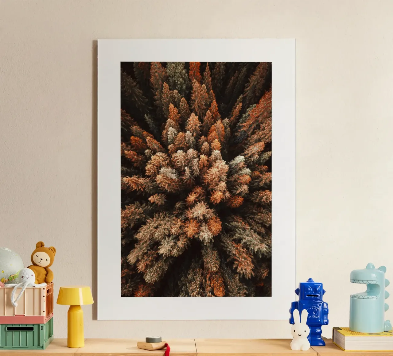 Foresta d'autunno plexiglass da Isaac Murray