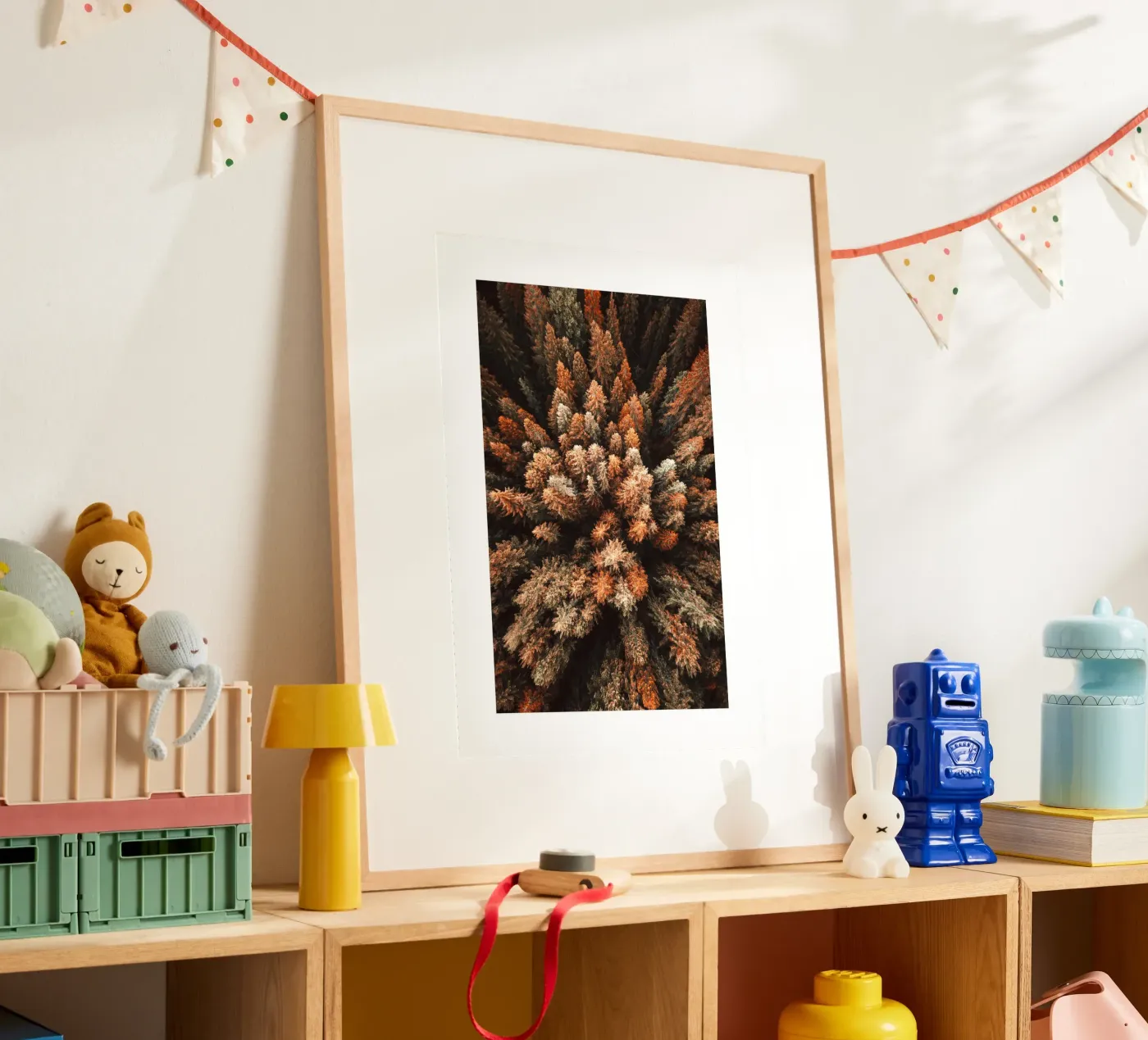Autumn Forest poster van Isaac Murray