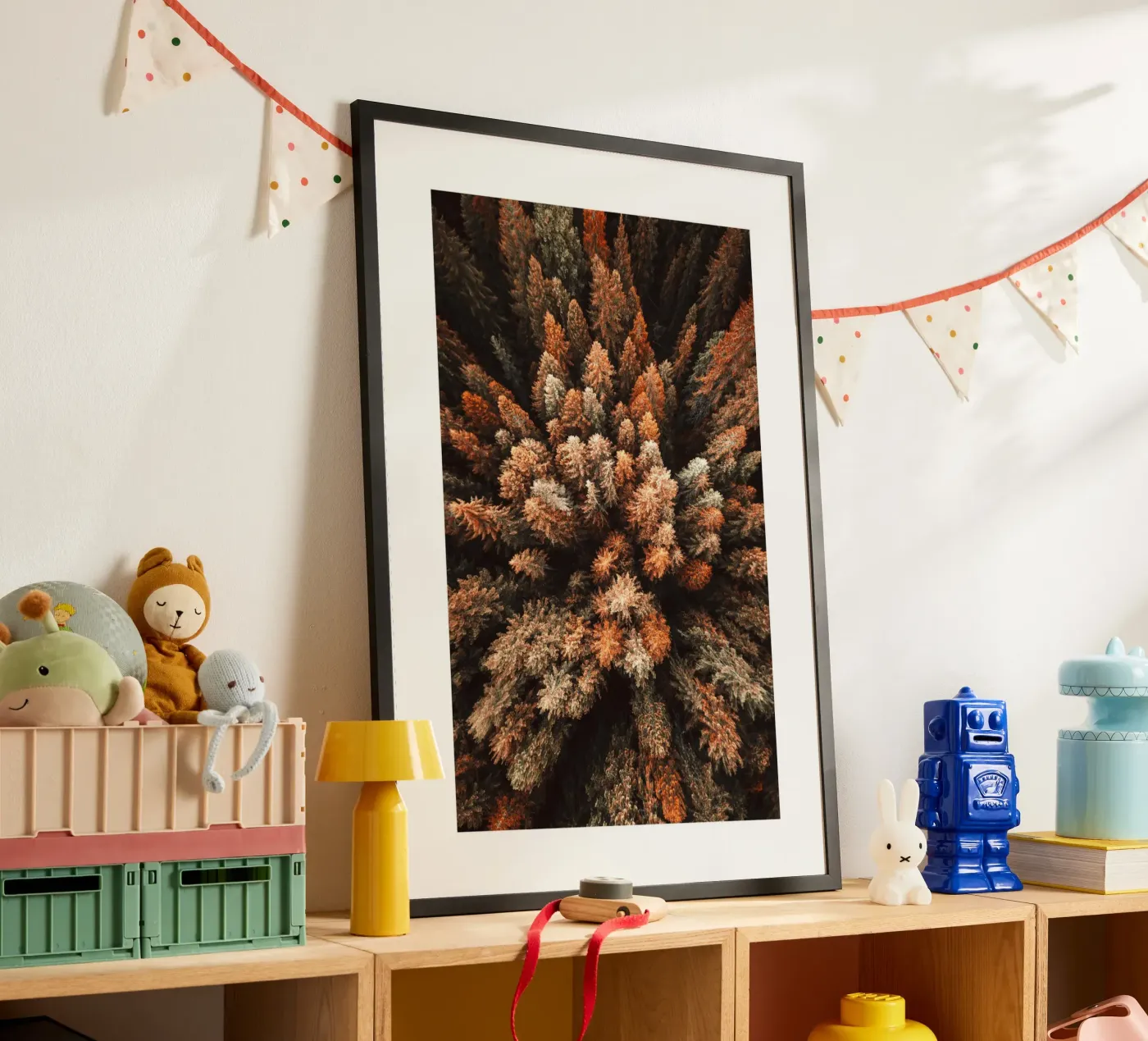 Autumn Forest poster van Isaac Murray