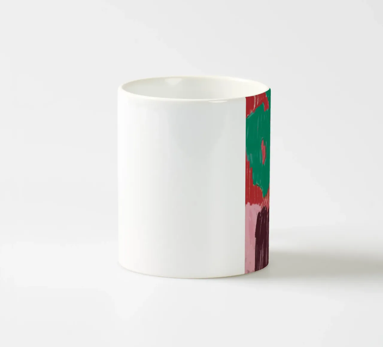 Red flowers tazza in ceramica da Silvaya