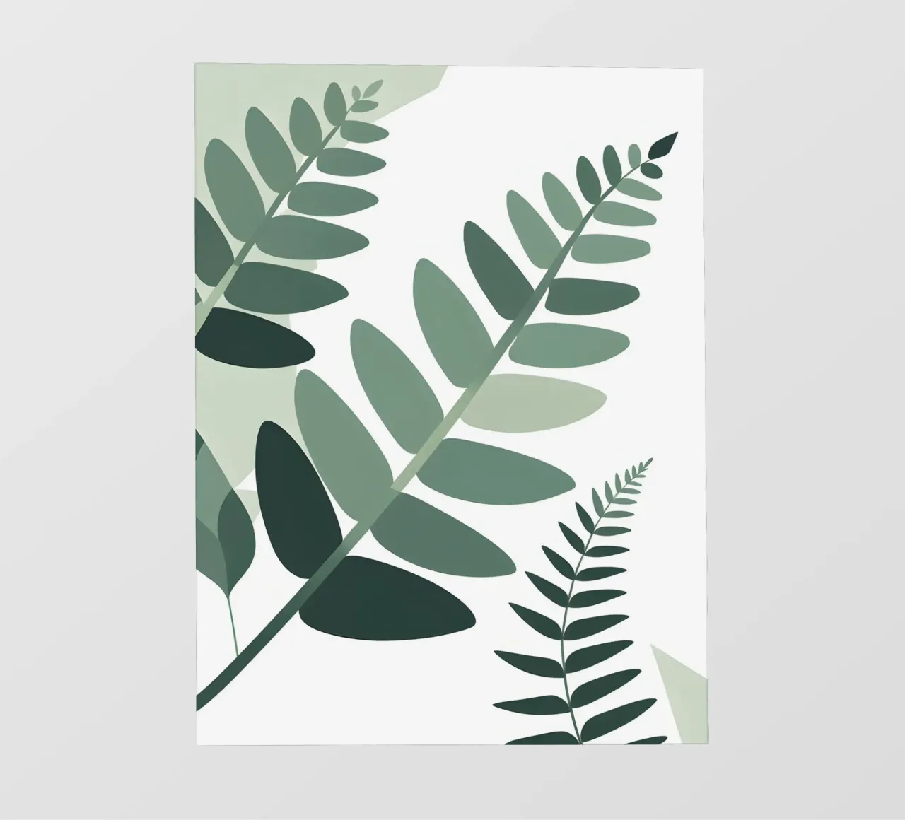 Felce astratta telo in pvc da Botanical Gallery