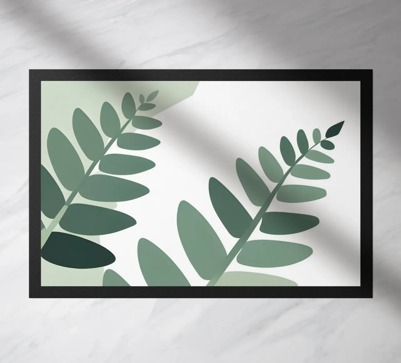 Felce astratta zerbino da Botanical Gallery