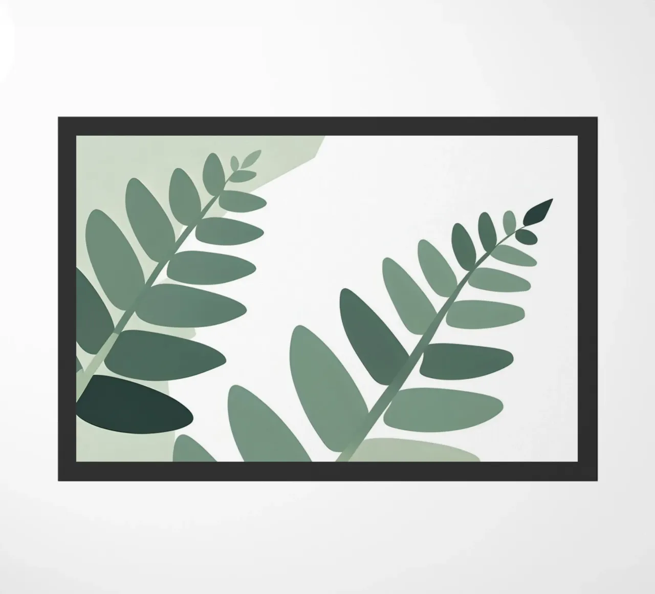 Felce astratta zerbino da Botanical Gallery