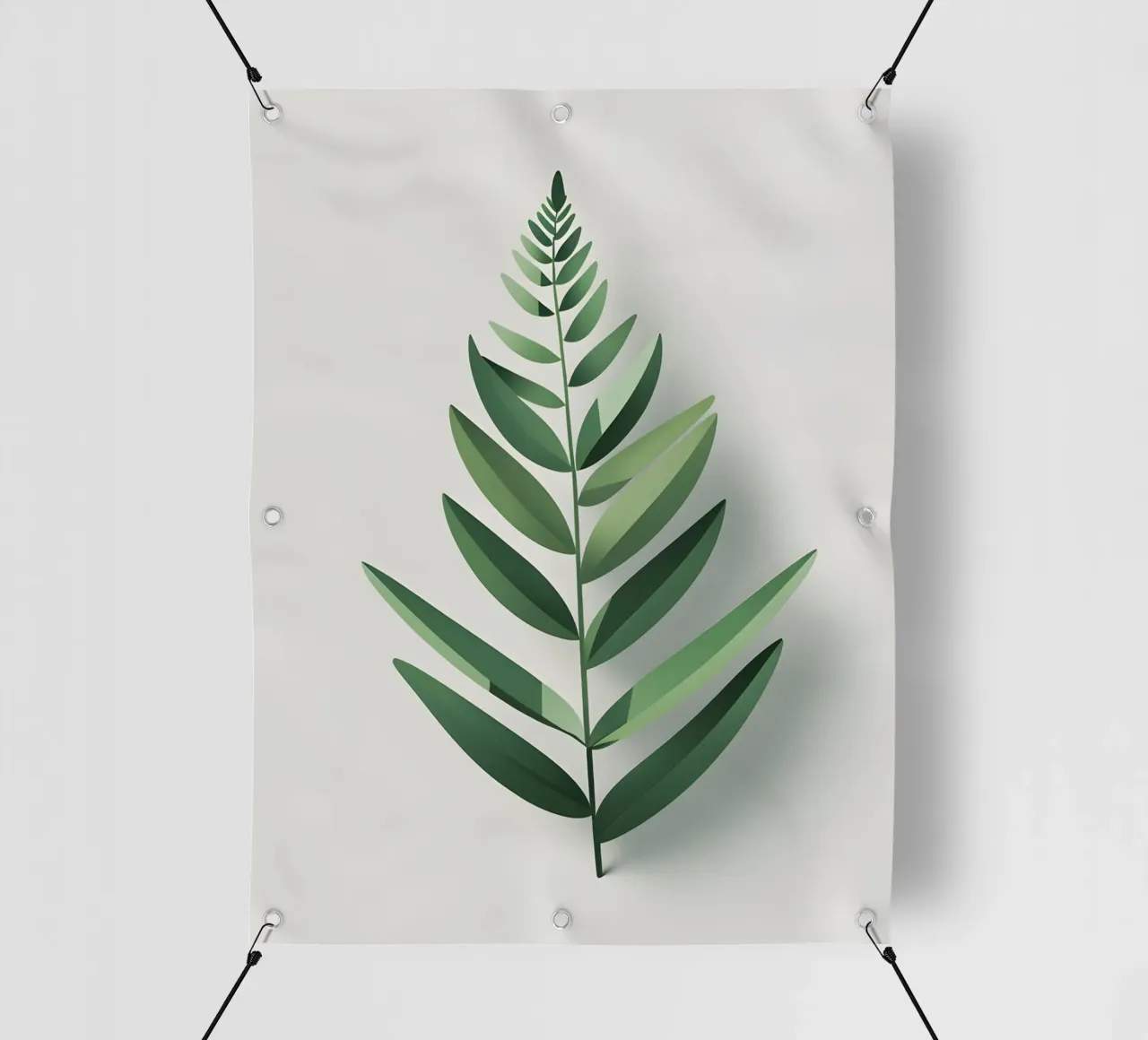 Felce astratta telo in pvc da Botanical Gallery