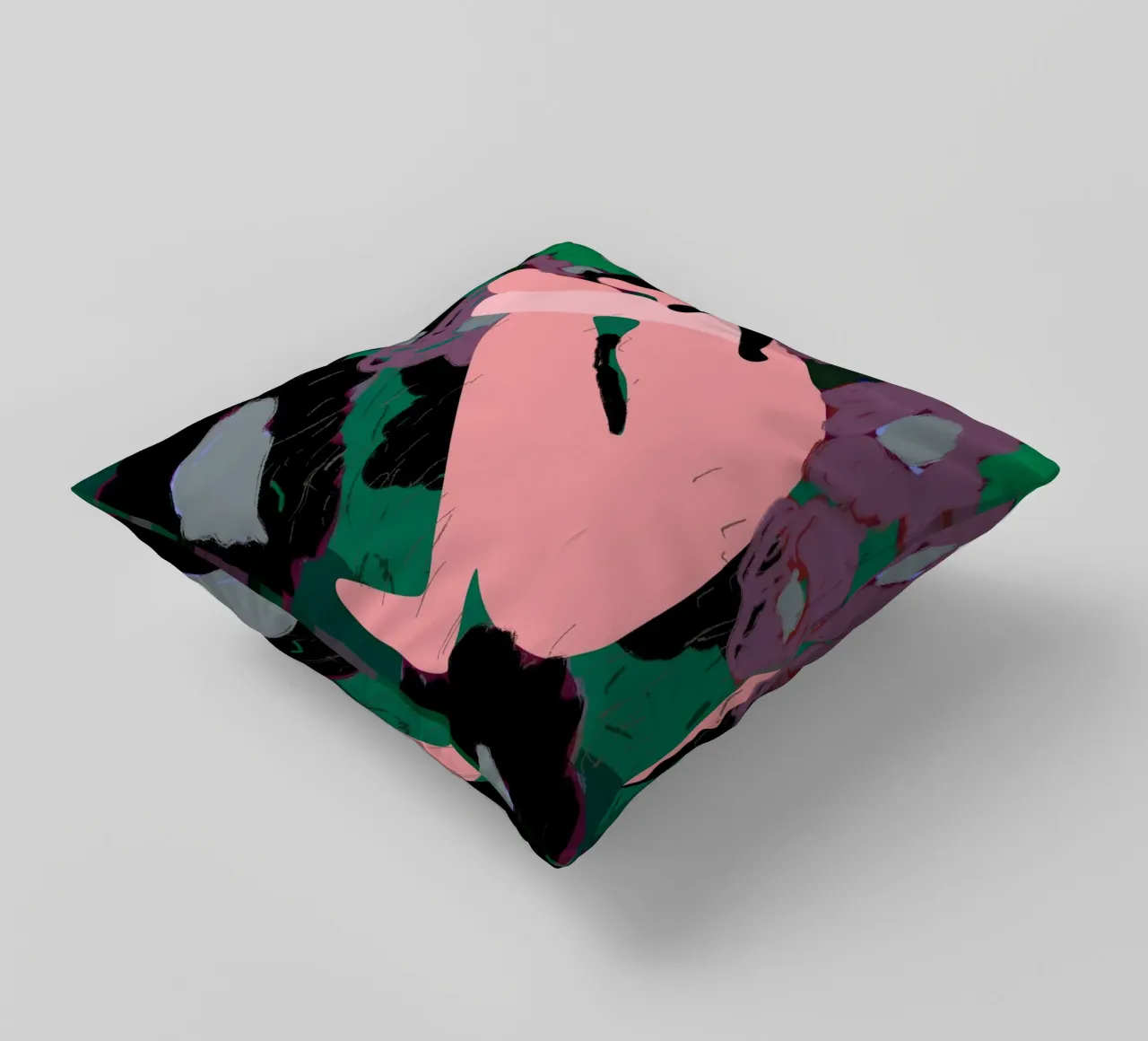 Paloma rosa II. cuscino da Silvaya