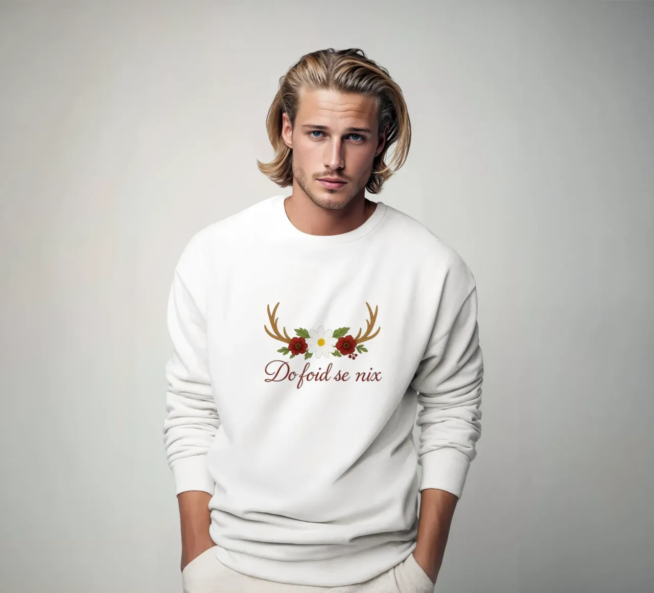 Do foid se nix / Bavarian statement sweatshirt by yp-designs
