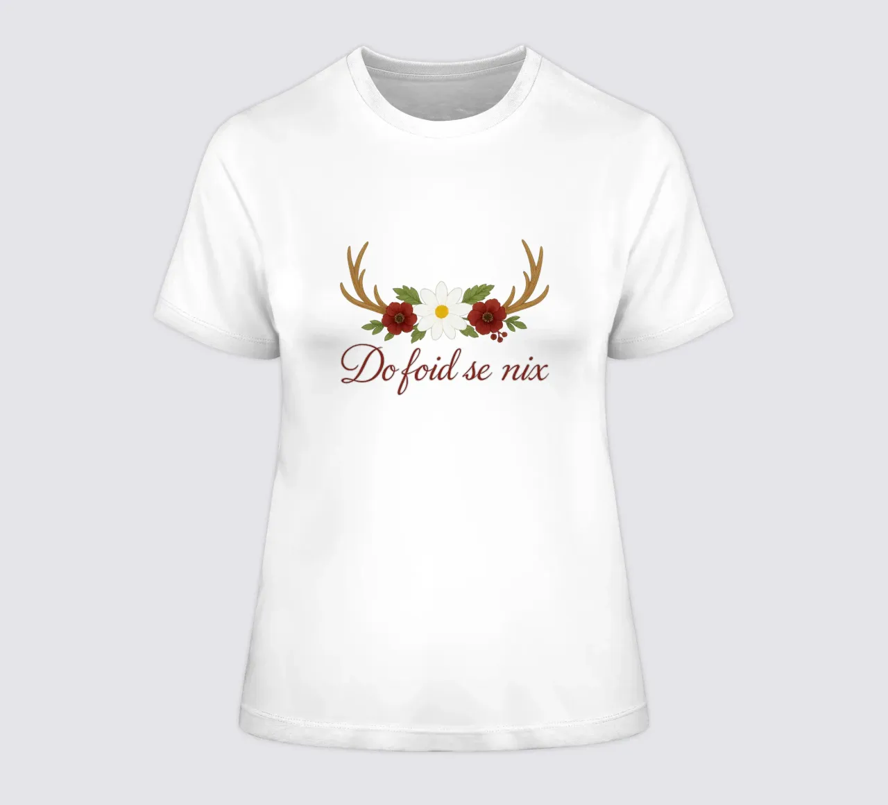 Do foid se nix / Declaración bávara camiseta de mujer de yp-designs