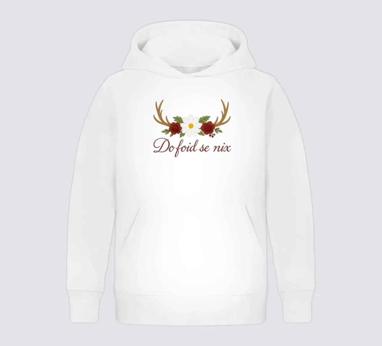 Do foid se nix / Declaración bávara sudadera con capucha para niño de yp-designs
