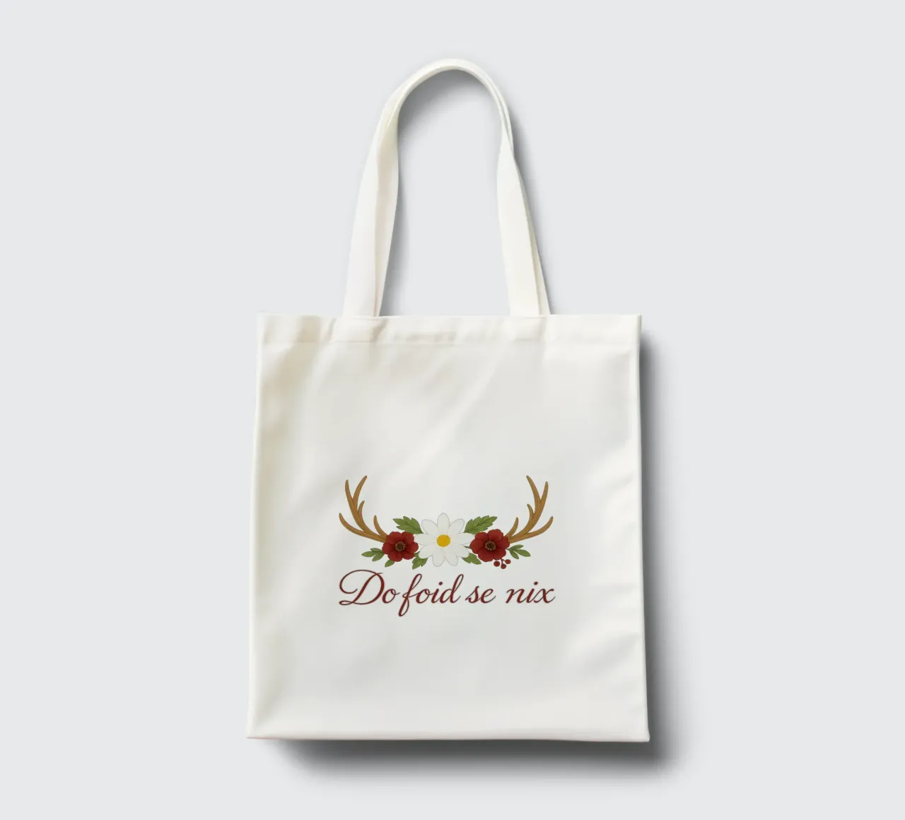 Do foid se nix / dichiarazione bavarese borsa in juta da yp-designs