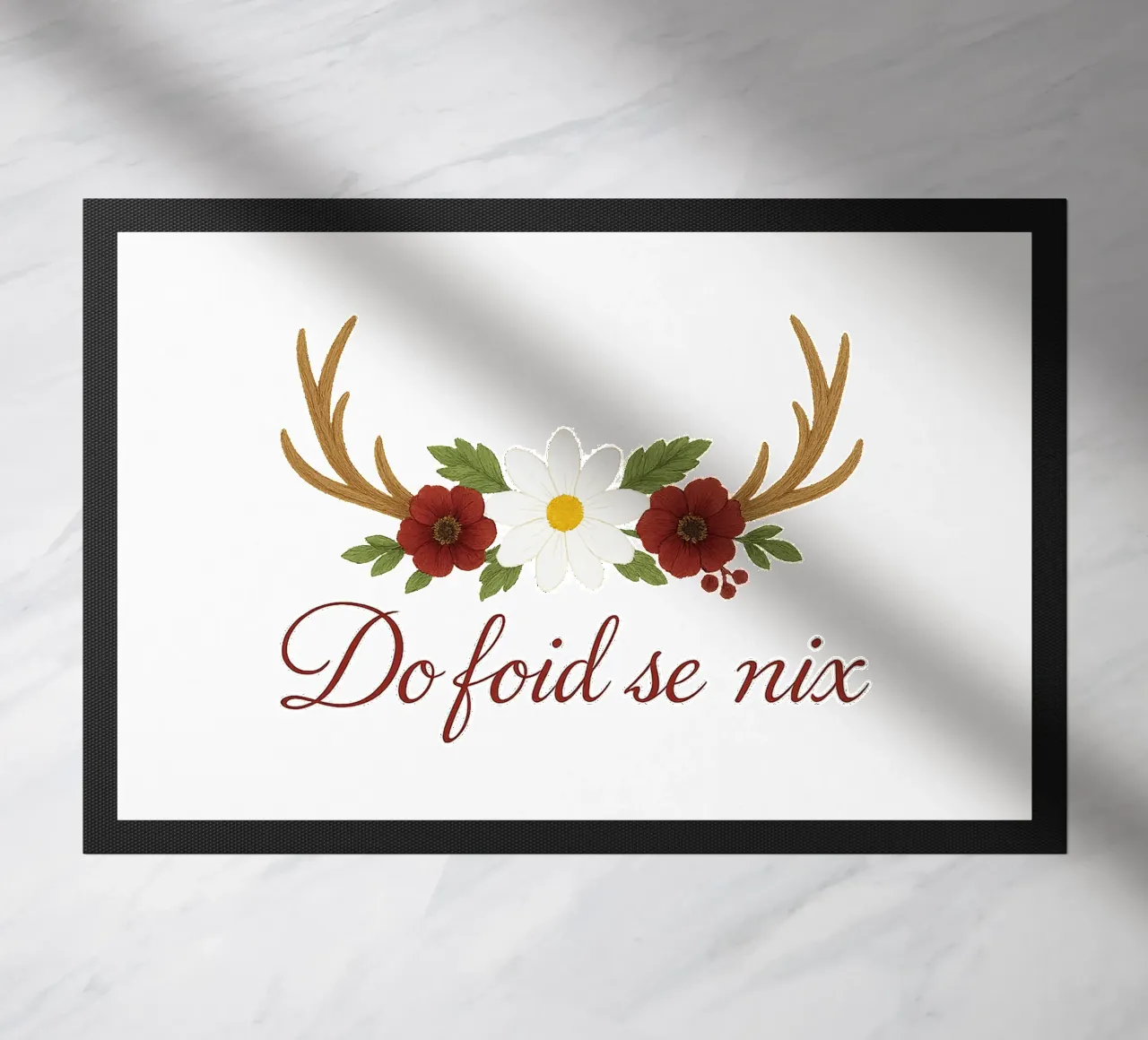 Do foid se nix / dichiarazione bavarese zerbino da yp-designs