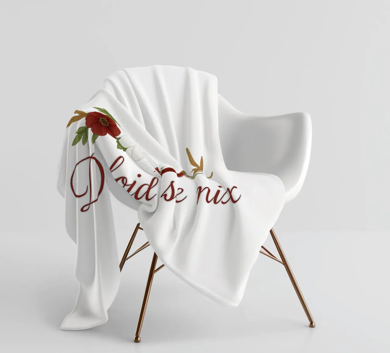 Do foid se nix / dichiarazione bavarese coperta in pile da yp-designs