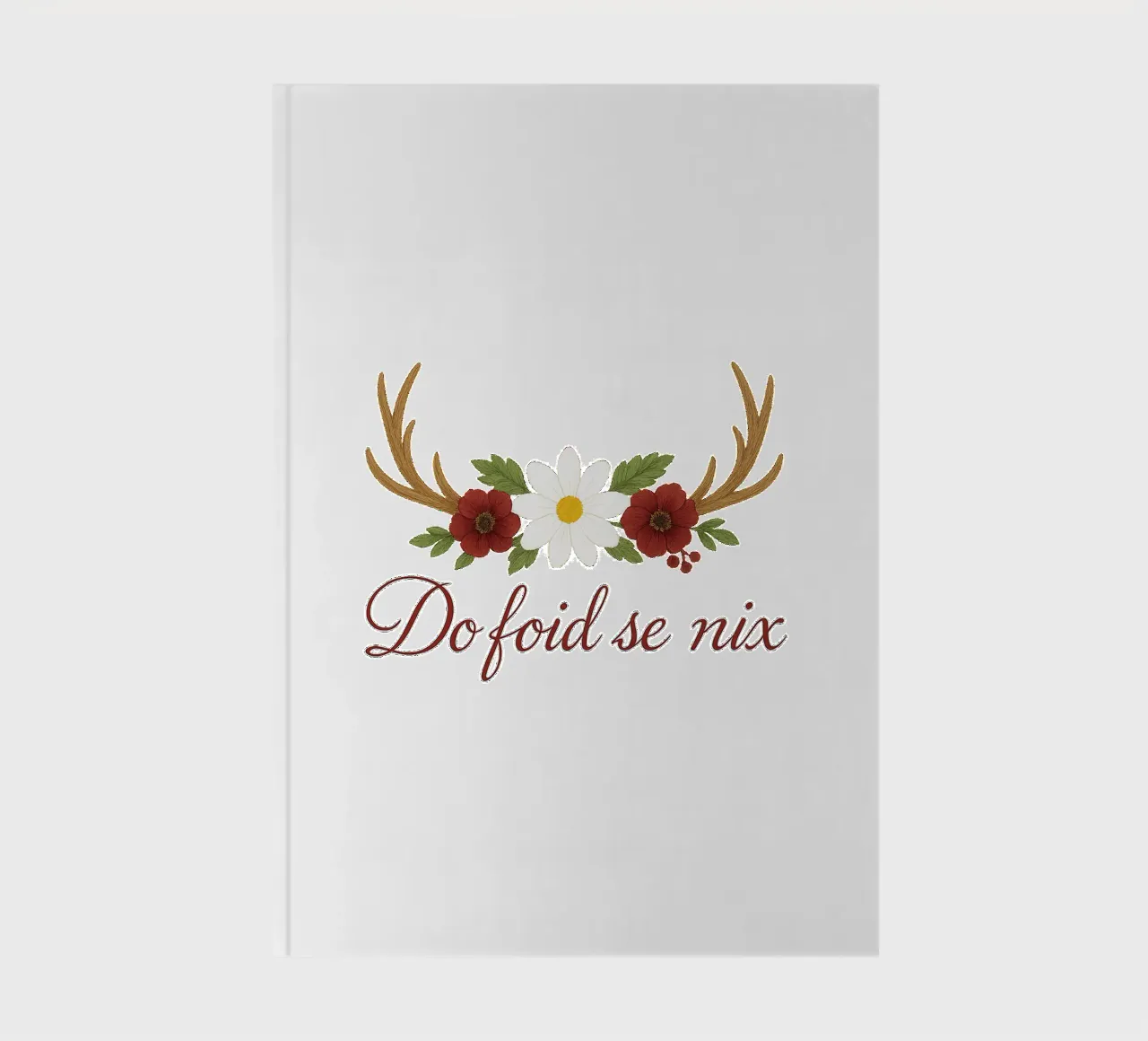 Do foid se nix / Bavarian statement notebook by yp-designs