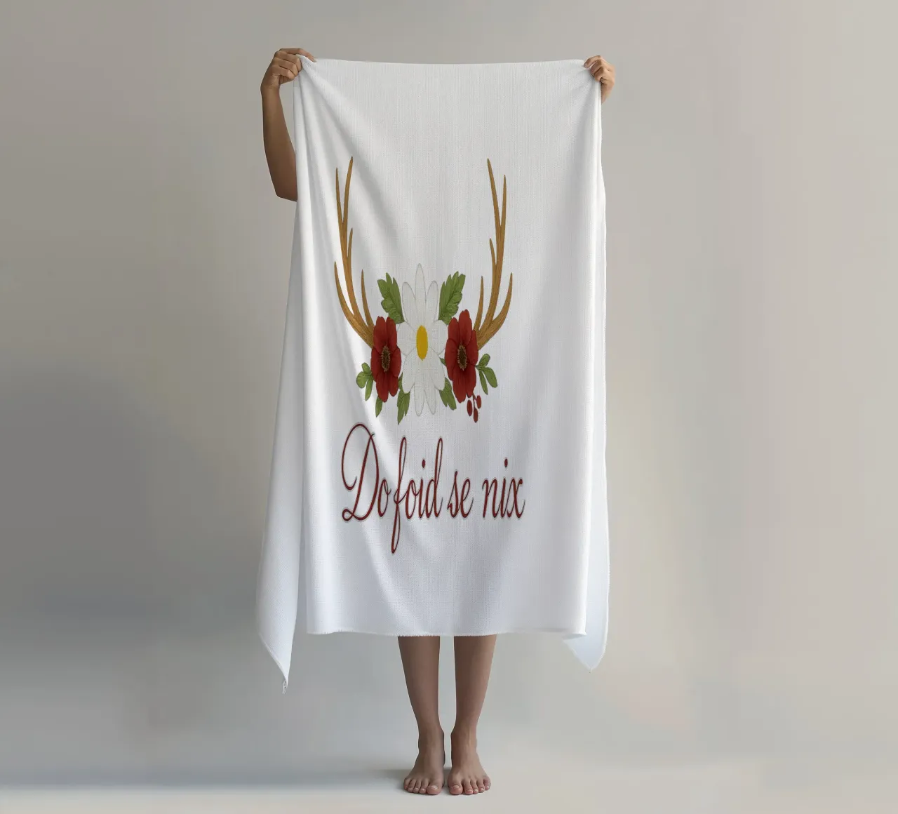 Do foid se nix / Déclaration bavaroise serviette de plage de yp-designs