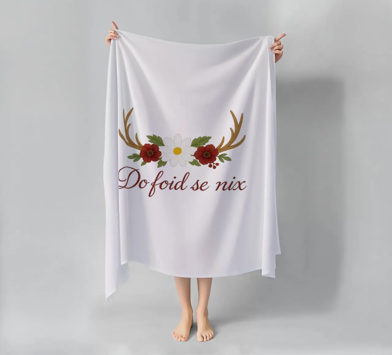 Do foid se nix / Déclaration bavaroise serviette de plage de yp-designs