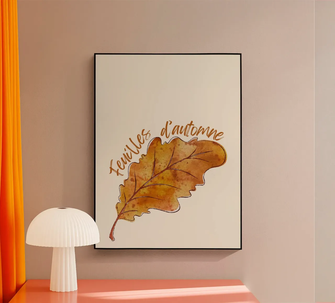 Feuilles d'automne metacrilato de Idées & Création